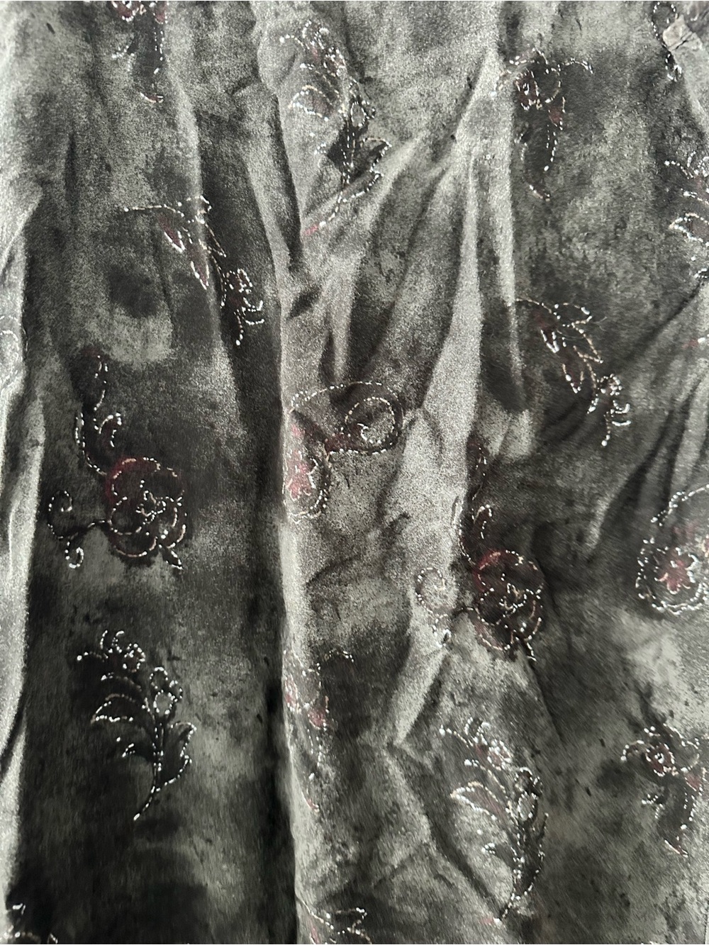 Caribou woman’s sleeveless Black & Red Accent Maxi Dress - Picture 4 of 7